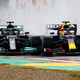 Max Verstappen and Lewis Hamilton come close in Italy